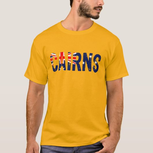 T-shirt J'aime Cairns (Devant)