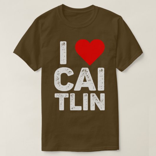 T-shirt J'aime Caitlin Caitlin Clark1 (Design devant)