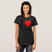 T-shirt J'aime Calvin (Devant entier)