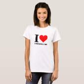T-shirt j'aime casmous (Devant entier)