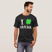 T-SHIRT J'AIME CAVAN (Devant entier)