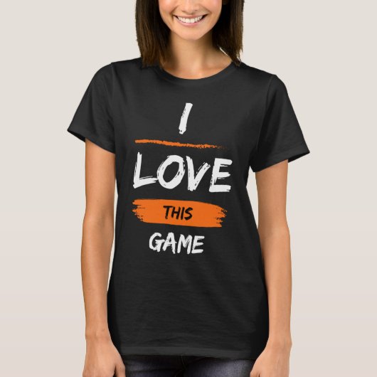 T-shirt J'Aime Ce Jeu 1 (Devant)