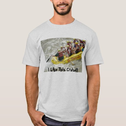 T-shirt J'aime cette croisière ! ! (Devant)