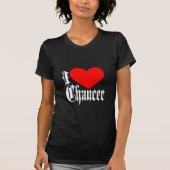 T-shirt J'aime Chaucer (Devant)