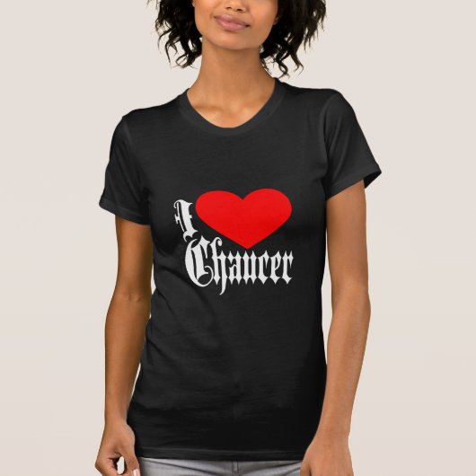 T-shirt J'aime Chaucer (Devant)