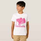 T-shirt J'Aime Cheerleader (Devant entier)
