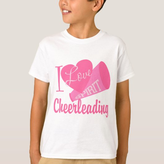 T-shirt J'Aime Cheerleader (Devant)