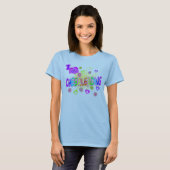 T-shirt J'aime Cheerleading (Devant entier)