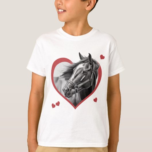 T-shirt J'aime Chevaux nouveau 2 (Devant)