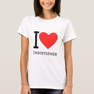 T-shirt J'aime Christopher