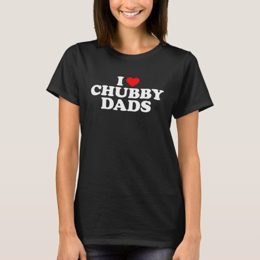 T-shirt J'Aime Chubby Dads (Devant)