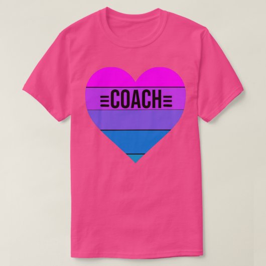 T-shirt J'aime Coach (Design devant)