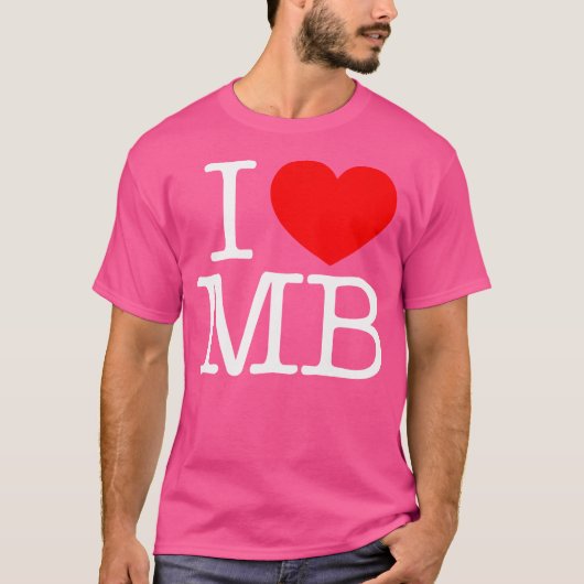 T-shirt J'aime (Cœur) Mb (Devant)