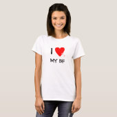 T-shirt J'aime (coeur) mon FB (Devant entier)
