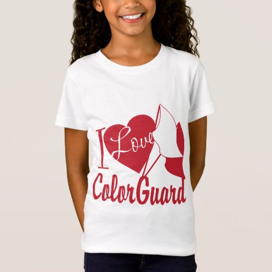 T-Shirt J'aime ColorGuard (Devant)