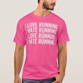 T-shirt J'Aime Courir Je Déteste Courir
