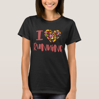 T-shirt J'Aime Courir (Pour La Nourriture)
