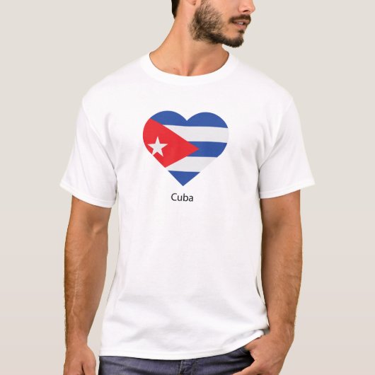 T-shirt J'aime Cuba (Devant)