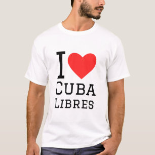 T-shirt J'aime cuba libres