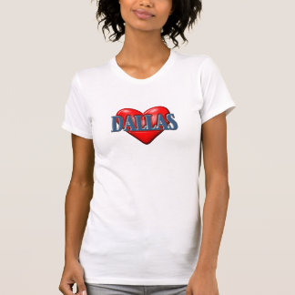 T-shirt J'aime Dallas le Texas