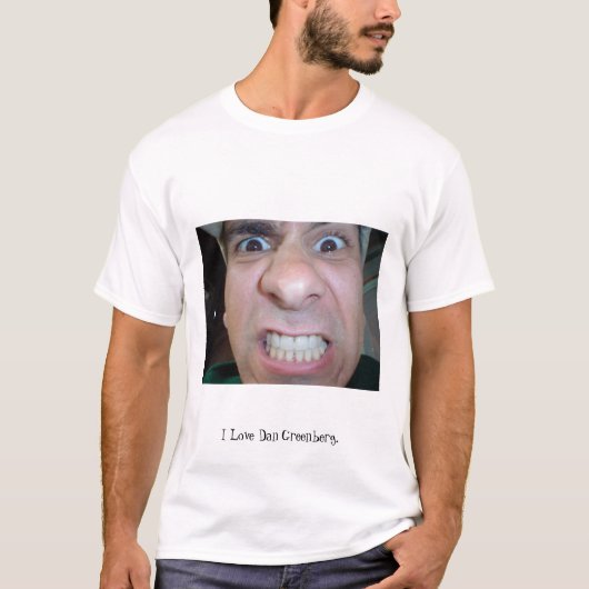 T-shirt J'aime Dan Greenberg (Devant)