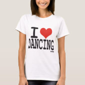 T-shirt J'aime danser (Devant)