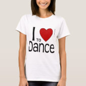 T-shirt J'Aime Danser (Devant)