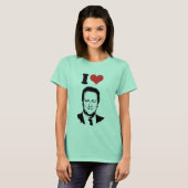 T-shirt J'aime David Cameron (Devant entier)