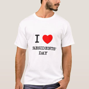 T-shirt J'aime Day des Présidents