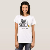 T-shirt J'aime de grands bouts, et je ne peux pas me (Devant entier)