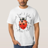 T-shirt J'aime de grands insectes (Devant)