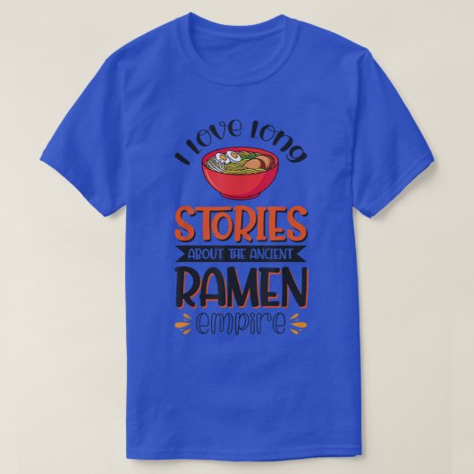 T-shirt J'Aime De Longues Histoires Sur L'Ancien Empire Ra (Design devant)