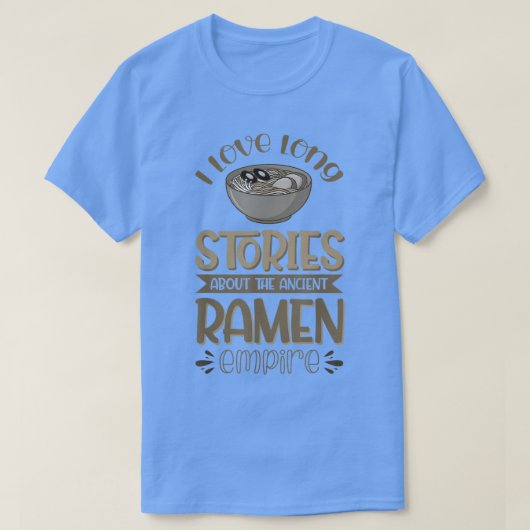 T-shirt J'Aime De Longues Histoires Sur L'Ancien Empire Ra (Design devant)