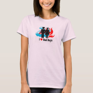 T-shirt J'aime de mauvais garçons
