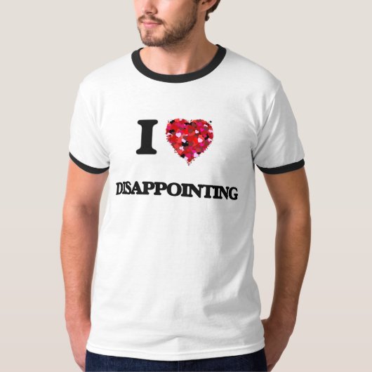 T-shirt J'aime décevoir (Devant)