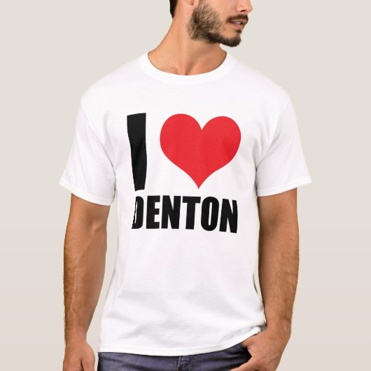 T-shirt J'aime Denton (Devant)