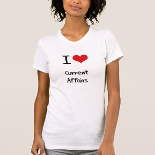 T-shirt J'aime des affaires actuelles