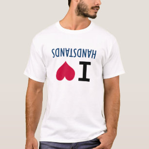 T-shirt J'aime des appuis renversés