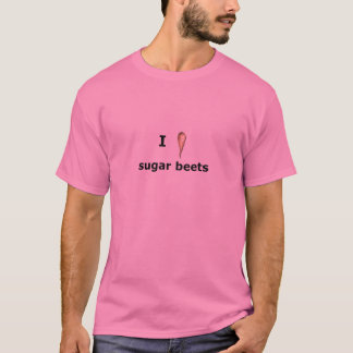 T-shirt J'aime des betteraves à sucre