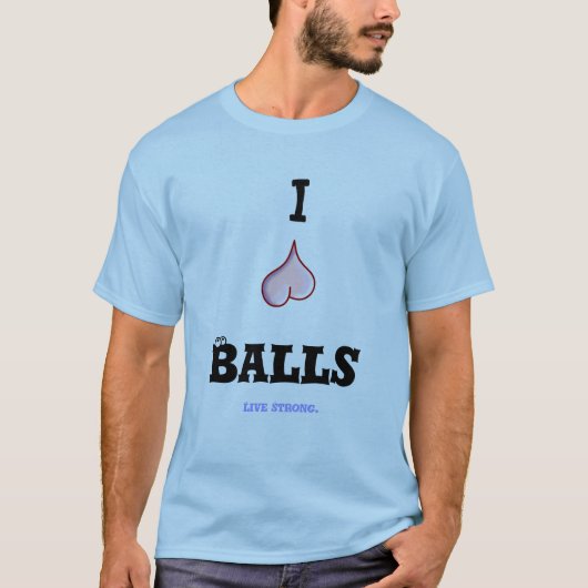 T-shirt J'aime des boules (Devant)