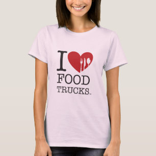 T-shirt J'AIME des camions de nourriture