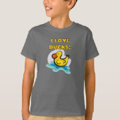 T-shirt J'aime des canards (Devant)