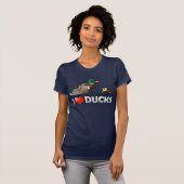 T-shirt J'aime des canards (Devant entier)