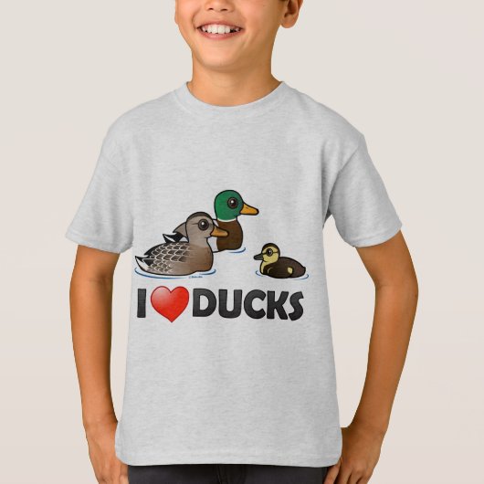 T-shirt J'aime des canards (Devant)