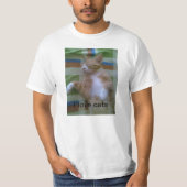 T-shirt J'aime des chats (Devant)