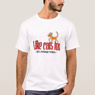 T-shirt J'aime des chats aussi