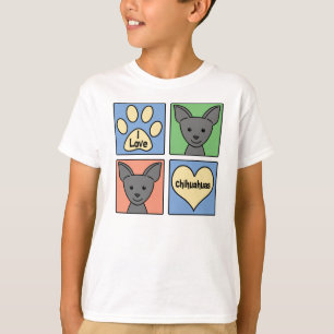 T-shirt J'aime des chiwawas