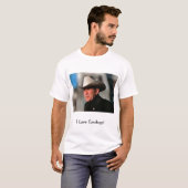 T-shirt J'aime des cowboys (Devant entier)