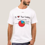 T-shirt J'aime des diagrammes en secteurs<br><div class="desc">Dites au monde combien vous aimez des diagrammes en secteurs !</div>