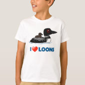 T-shirt J'aime des dingues (Devant)